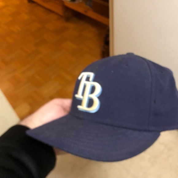 (2 for 15$ 3 for 15$ plus 15% off n 9.99 shipping) Tampa Bay MLB Game Hat - Picture 7 of 7